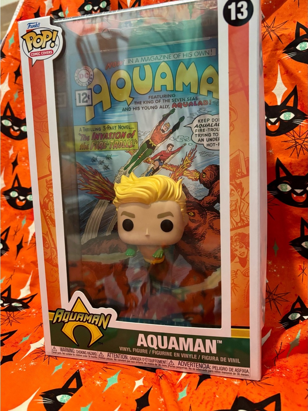 Funko Pop Comic Covers Aquaman. NWOT.